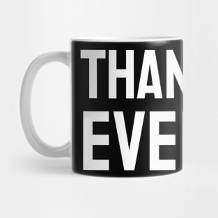 Everton - Thank You Everton Mug